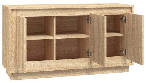 VidaXL Ντουλάπι Sonoma Oak102x35x55 εκ. από Επεξεργασμένο Ξύλο