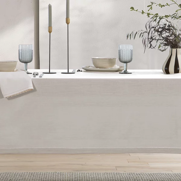 Τραπεζομάντηλο (150x300) Nef-Nef Homeware Steady Ecru