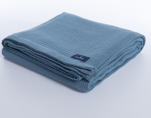 Κουβερτόριο Υπέρδιπλο (230x240) Ματλασέ Nautica Nef-Nef Homeware Nau Navy