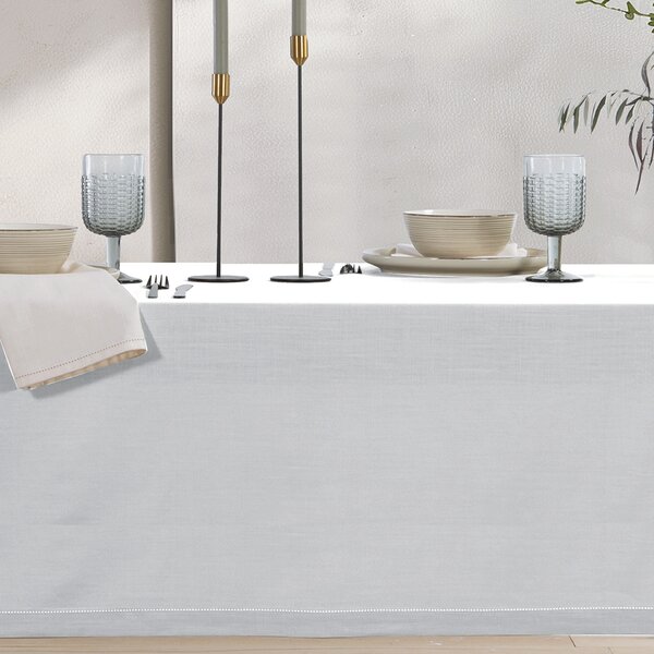 Τραπεζομάντηλο (150x180) Nef-Nef Homeware Steady White