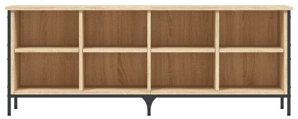 VidaXL Παπουτσοθήκη Sonoma Δρυς 131 x 35 x 50 εκ. από Επεξεργ. Ξύλο