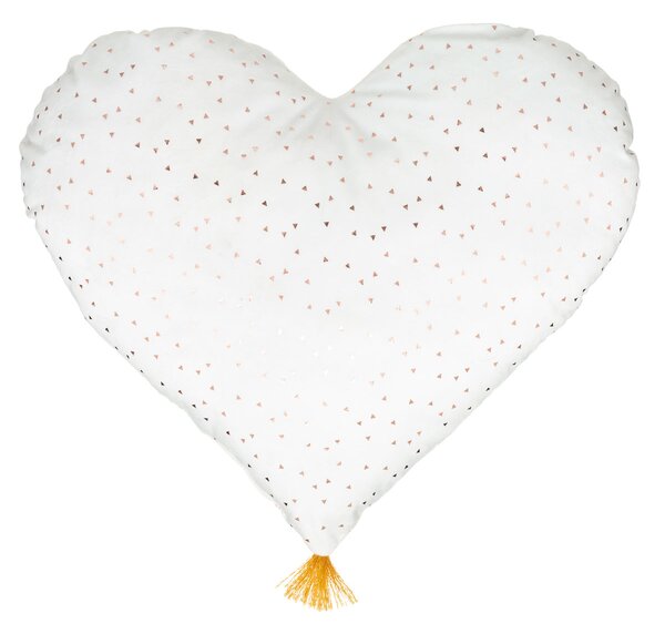 Διακοσμητικό Μαξιλάρι (40x45) A-S Heart White 174334B