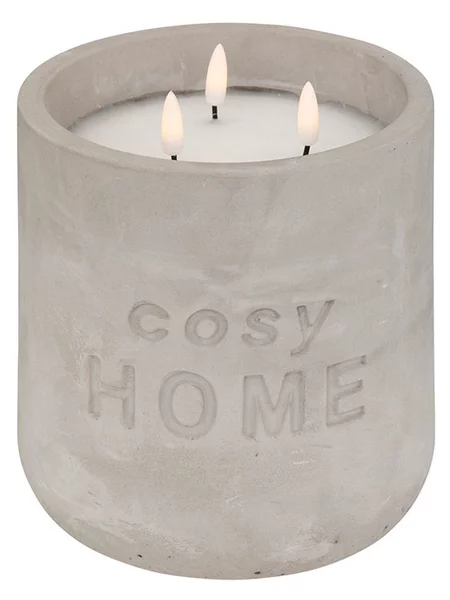 Διακοσμητικό Φωτιστικό Κερί LED A-S Cosy Grey 192751A