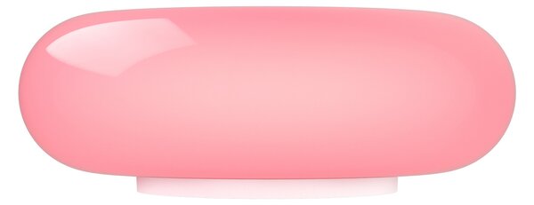 EGLO Επιτραπέζιος λαμπτήρας LED Basile, μοβ, γυαλί, 2.700 K, ρυθμιζόμενος, Ροζ / Ροζέ, Σαλόνι / τραπεζαρία, Γυαλί, σύγχρονο