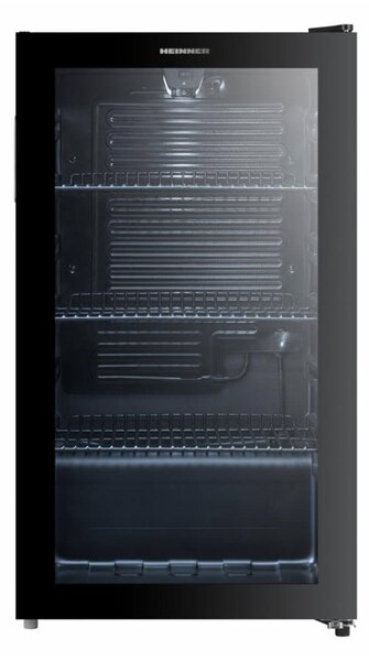 Ψυγείο Αναψυκτικών Heinner HBC-M93BKE με Χωρητικότητα 93L, Ενεργειακή Κλάση E και Ύψος 84.5cm
