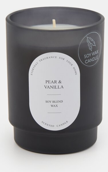 Sinsay - Αρωματικό κερί σόγιας Pear & Vanilla - μαυρο