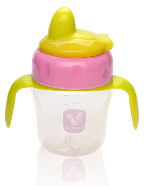 Ποτήρι Εκπαιδευτικό 150ml Cangaroo TC5007 Pink