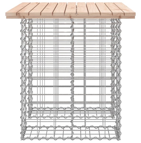 VidaXL Παγκάκι Κήπου Συρματοκιβώτιο 100x70x72εκ. από Μασίφ Ξύλο Πεύκου
