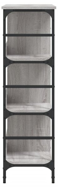 VidaXL Ραφιέρα Γκρι Sonoma 102 x 32 x 103,5 εκ. από Επεξεργασμένο Ξύλο