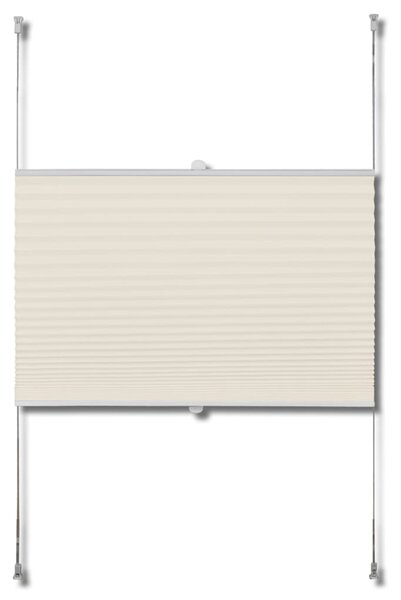 240617 Plisse Blind 40x100cm Creme