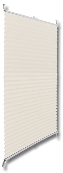 240617 Plisse Blind 40x100cm Creme