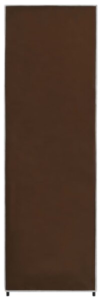 282458 vidaXL Wardrobe Brown 87x49x159 cm Fabric