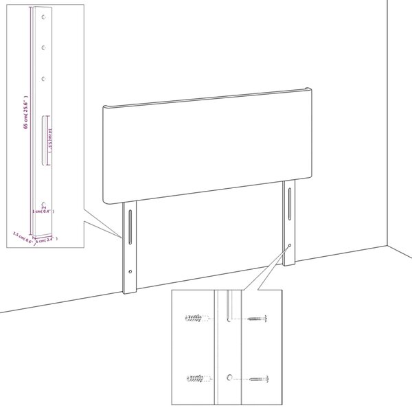 VidaXL Κρεβάτι Boxspring με Στρώμα Σκούρο Καφέ 120x200 εκ. Υφασμάτινο