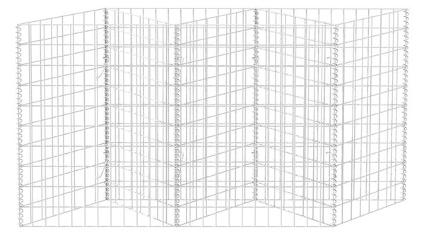 VidaXL Συρματοκιβώτιο 120 x 30 x 100 εκ. από Γαλβανισμένο Χάλυβα