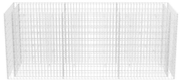 VidaXL Συρματοκιβώτιο - Γλάστρα Υπερυψωμένη 270x90x100 εκ. Ατσάλινη