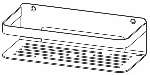 Tiger Ράφι Ντουζιέρας Caddy Χρωμέ 1400030346