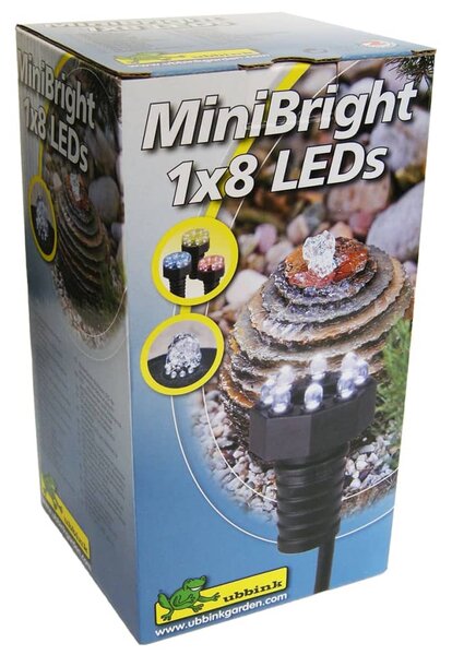 Ubbink Φωτιστικό Λίμνης MiniBright Υποβρύχιο 1x8 LED 1354018