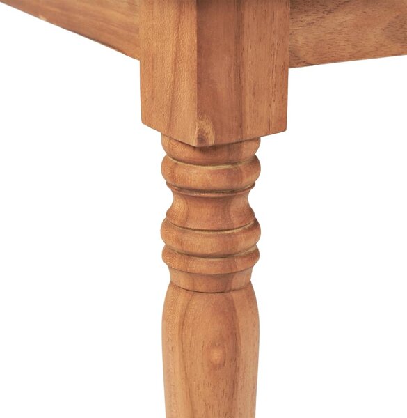 VidaXL Τραπέζι Batavia 90 x 50 x 45 εκ. από Ξύλο Teak