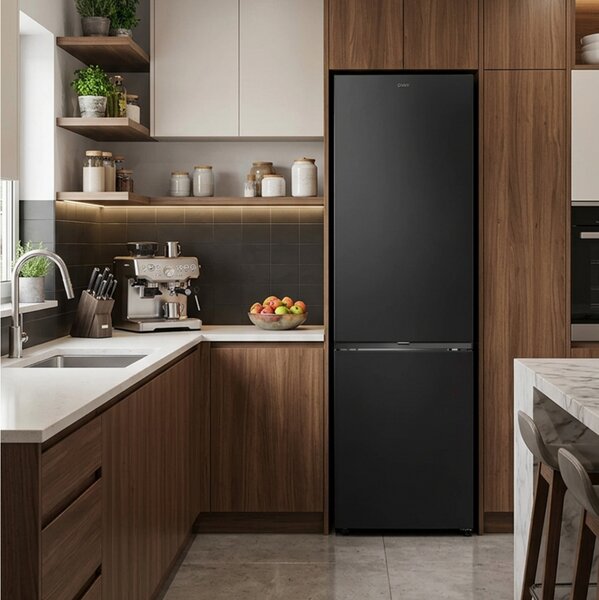 Ψυγειοκαταψύκτης Fresco 500 Candy ECN4CQTEB206 No Frost, με Wi-Fi, Bluetooth, Συνολική Χωρητικότητα 409L, Ενεργειακή κλάση E και Ύψος 205cm