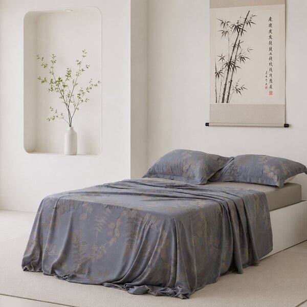 Σεντόνια Υπέρδιπλα (Σετ) Silk Fashion Pureline