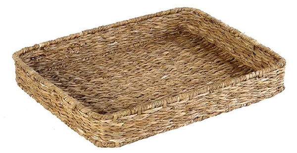 Δίσκος Διακόσμησης (32.5x26.5x7) Espiel Seagrass KAG407