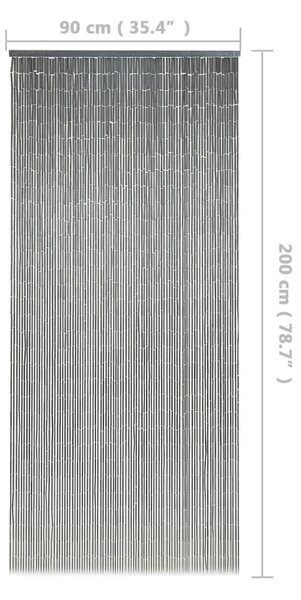 VidaXL Σήτα - Κουρτίνα Πόρτας 90 x 200 εκ. από Μπαμπού