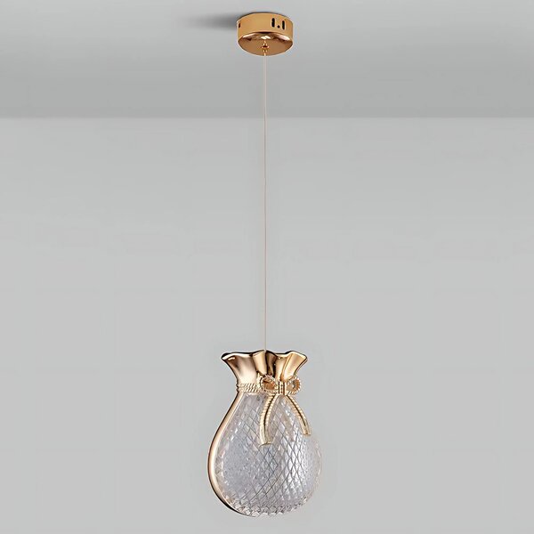 Κρεμαστό φωτιστικό οροφής LHJ107-1CP light rose gold