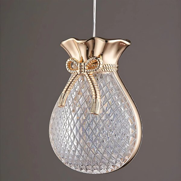 Κρεμαστό φωτιστικό οροφής LHJ107-1CP light rose gold