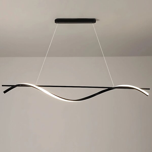 Lampa wisząca LHJ019-CP 120 cm BLACK
