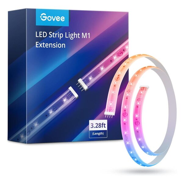 Govee - M1 PRO PREMIUM Smart RGBICW+ LED extension ταινία 1m Wi-Fi Matter