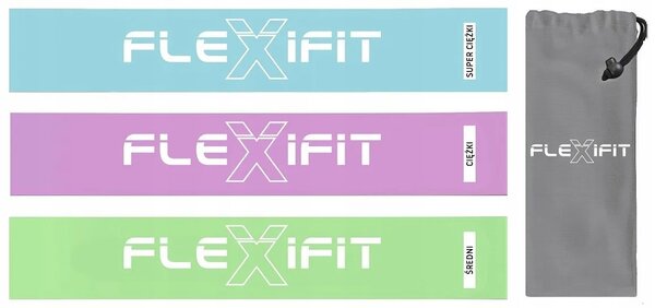 Σετ με 3 μπάντες γυμναστικής Flexifit