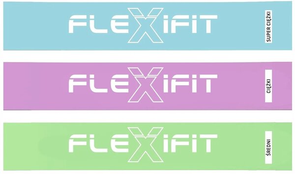Σετ με 3 μπάντες γυμναστικής Flexifit