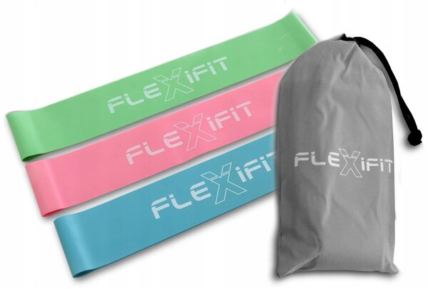 Σετ με 3 μπάντες γυμναστικής Flexifit