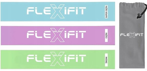 Σετ με 3 μπάντες γυμναστικής Flexifit