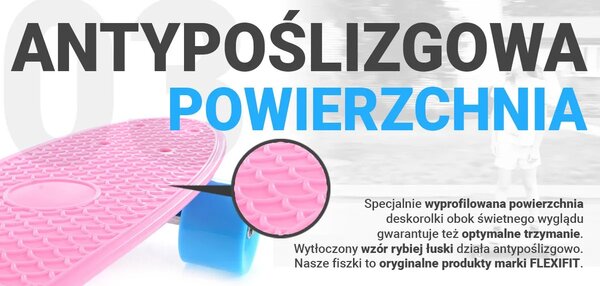 Deskorolka Fishboard F3 Flexifit