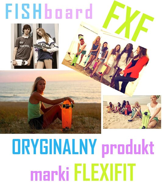 Deskorolka Fishboard F3 Flexifit