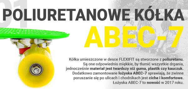 Deskorolka Fishboard F3 Flexifit