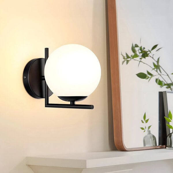 Φωτιστικό τοίχου G101-1W Black White