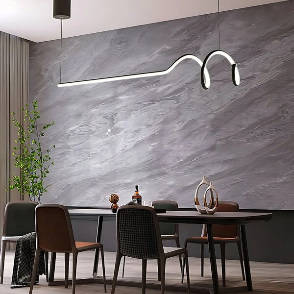 Lampa wisząca LHJ030-CP 120cm BLACK