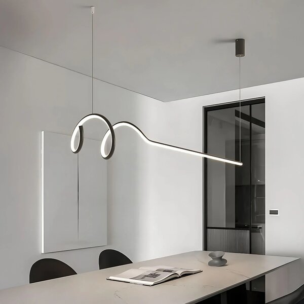 Lampa wisząca LHJ030-CP 120cm BLACK
