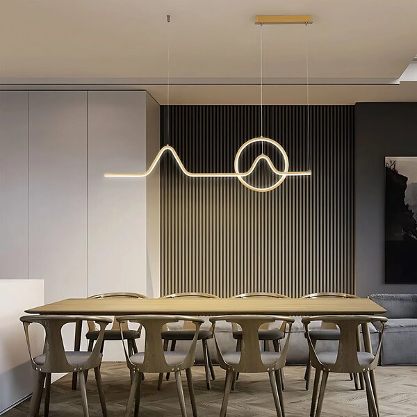 Λάμπα LED LHJ022-CP 120 cm GOLD