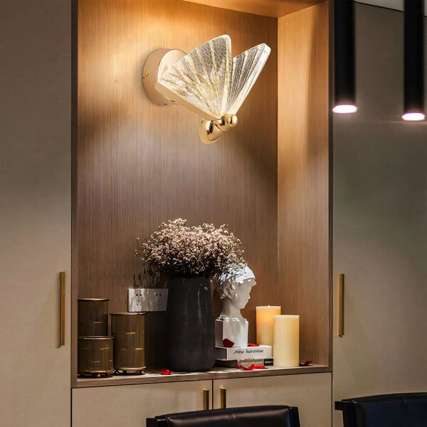 ΦΩΤΙΣΤΙΚΟ ΤΟΙΧΟΥ LED LHJ104-1W LIGHT ROSE GOLD