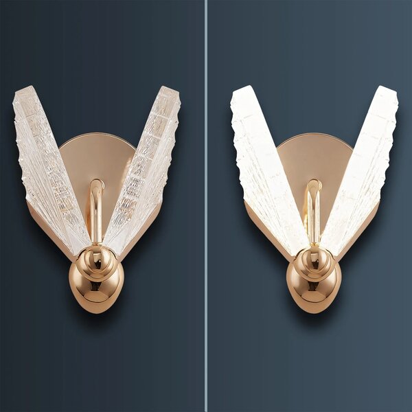 ΦΩΤΙΣΤΙΚΟ ΤΟΙΧΟΥ LED LHJ104-1W LIGHT ROSE GOLD