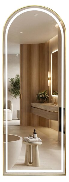ΚΑΘΡΕΦΤΗΣ ΤΟΙΧΟΥ LED Orbit 60x170cm Βουρτσισμένο χρυσό