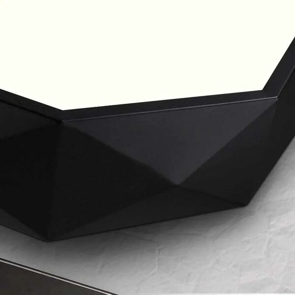 Φωτιστικό Plafon Diamond APP863-C 50 cm Μαύρο