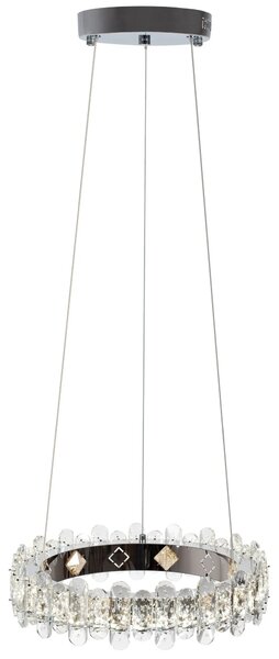 Κρυστάλλινο φωτιστικό οροφής LED APP1041-CP + τηλεχειριστήριο