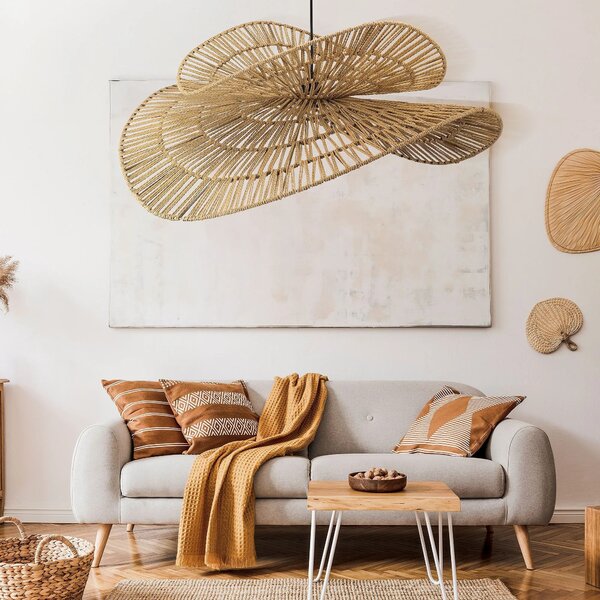 ΚΡΕΜΑΣΤΟ ΦΩΤΙΣΤΙΚΟ ΟΡΟΦΗΣ BOHO APP1738-1CP 80CM