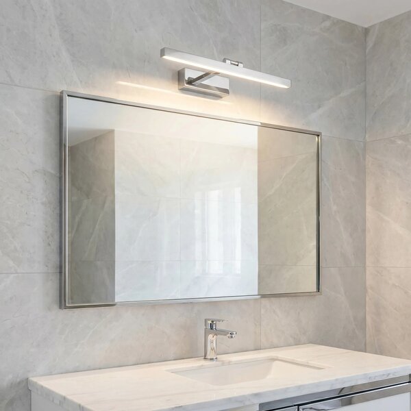 Επιτοίχο φωτιστικό μπάνιου LED APP1858-1W 60 cm Chrome