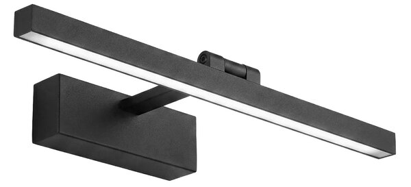 Επιτοίχο φωτιστικό μπάνιου LED APP1866-1W 40 cm Black