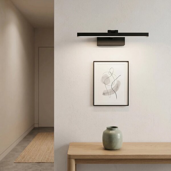 Επιτοίχο φωτιστικό μπάνιου LED APP1866-1W 40 cm Black